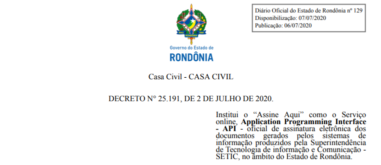 Legislação  Superintendência Estadual de Tecnologia da Informação e  Comunicação